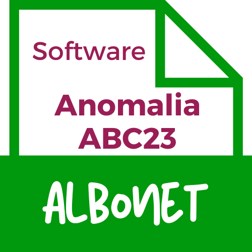 Software di calcolo dell'anomalia e classifica di gara
