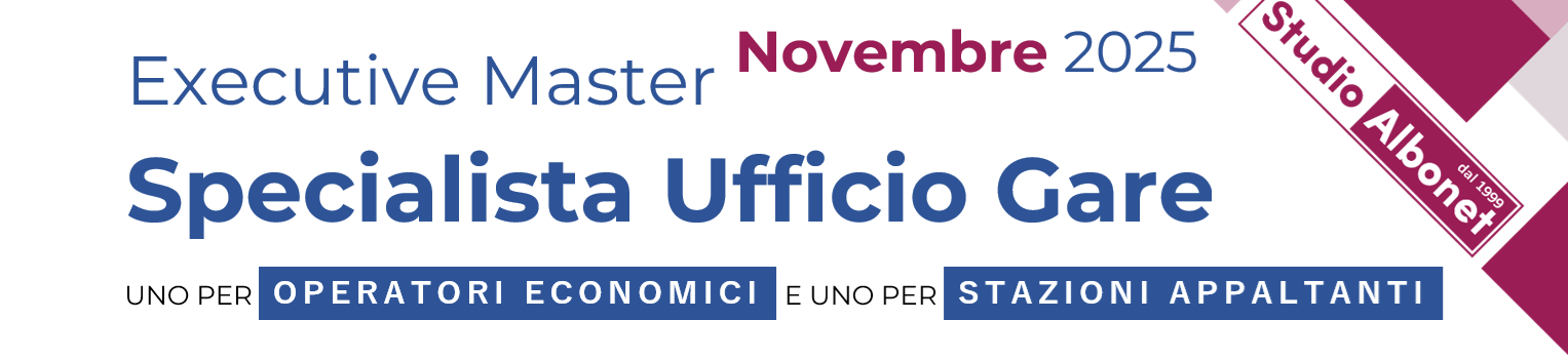 Master Specialista Ufficio Contratti 2025