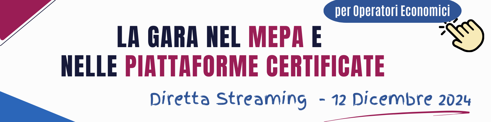 Corso sul MEPA e Piattaforme Regionali