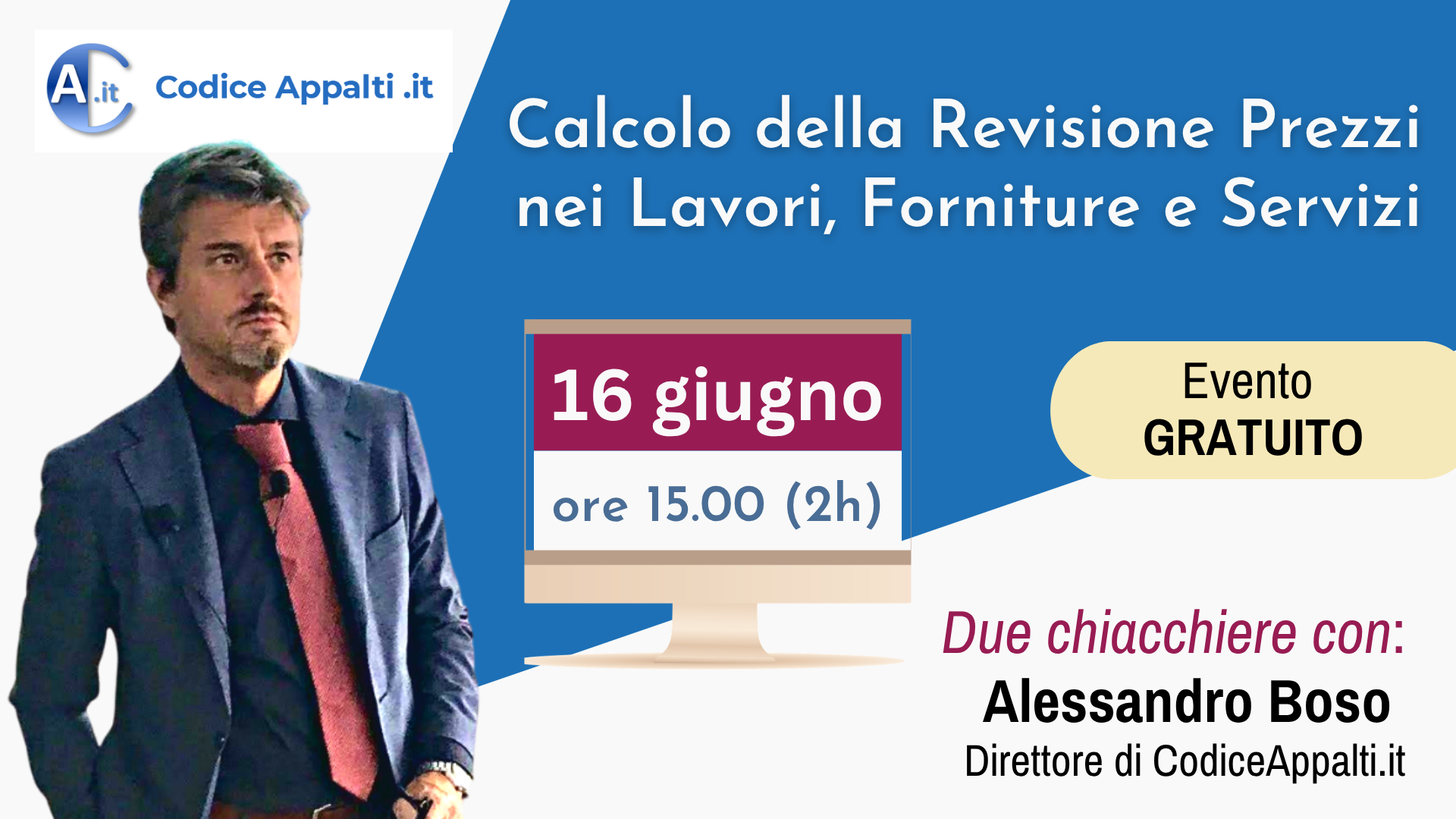 Webinar Live  (gratuito) del 20 dicembre 2024