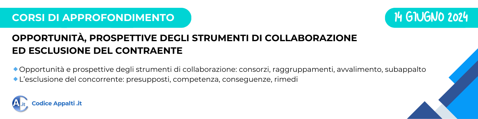 Corso Approfondimento Appalti