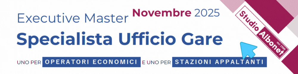 Master Ufficio Gare 2025