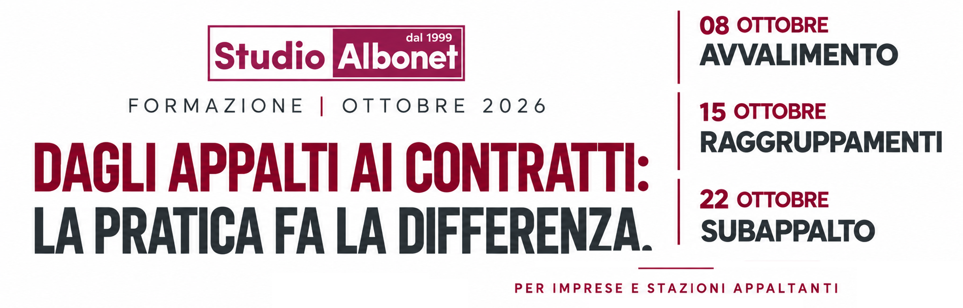 Corso COOPERAZIONE ottobre 2026