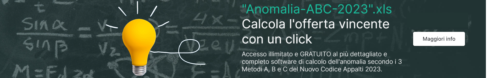 Clacolo soglia di anomalia