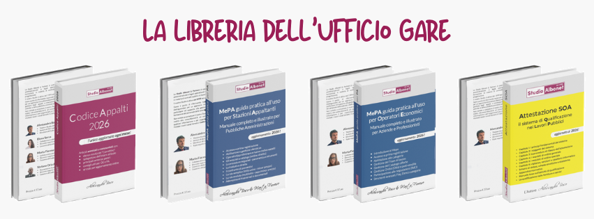 La libreria dell Ufficio Gare